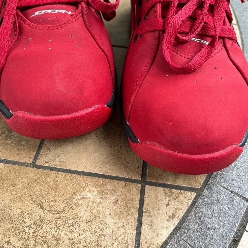 Nike Air Jordan Ol School Gym Red Black Basketball Shoes S. 10 317223-60…